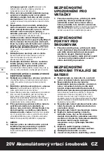 Preview for 72 page of Worx WX101 Original Instructions Manual