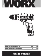 Preview for 1 page of Worx WX126 Original Instructions Manual