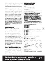 Предварительный просмотр 91 страницы Worx WX152 Original Instructions Manual