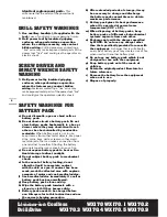 Preview for 8 page of Worx WX170 Safety And Operating Manual