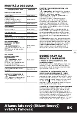 Предварительный просмотр 81 страницы Worx WX176 Original Instructions Manual