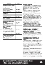 Предварительный просмотр 102 страницы Worx WX176 Original Instructions Manual