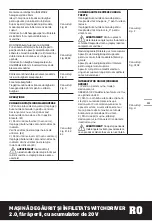 Предварительный просмотр 111 страницы Worx WX177 Series Original Instruction