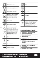 Предварительный просмотр 116 страницы Worx WX177 Series Original Instruction