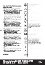 Предварительный просмотр 130 страницы Worx WX177 Series Original Instruction