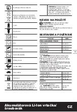 Предварительный просмотр 55 страницы Worx WX178.1 Original Instructions Manual