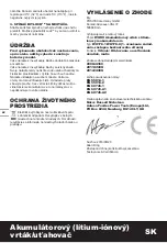 Предварительный просмотр 62 страницы Worx WX178.1 Original Instructions Manual