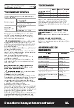 Preview for 51 page of Worx WX178 Original Instructions Manual