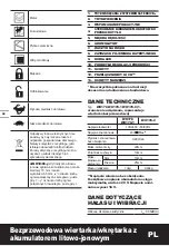 Preview for 58 page of Worx WX178 Original Instructions Manual