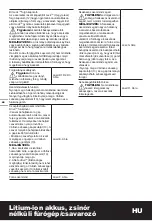 Preview for 68 page of Worx WX178 Original Instructions Manual