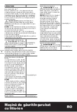 Preview for 76 page of Worx WX178 Original Instructions Manual