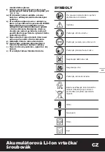 Preview for 81 page of Worx WX178 Original Instructions Manual