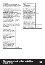 Preview for 84 page of Worx WX178 Original Instructions Manual