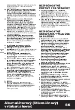 Preview for 88 page of Worx WX178 Original Instructions Manual