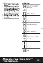 Preview for 89 page of Worx WX178 Original Instructions Manual