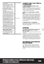 Preview for 93 page of Worx WX178 Original Instructions Manual