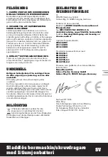 Preview for 109 page of Worx WX178 Original Instructions Manual