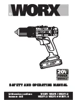 Worx WX183 Safety And Operating Manual предпросмотр