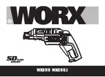 Worx WX255.1 Slide Driver Original Instructions Manual предпросмотр