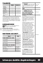 Предварительный просмотр 94 страницы Worx WX291 Original Instructions Manual