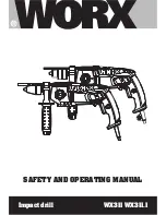 Предварительный просмотр 2 страницы Worx WX311 Safety And Operating Manual