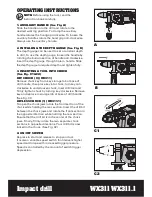 Preview for 8 page of Worx WX311 Safety And Operating Manual