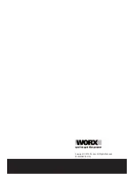 Предварительный просмотр 13 страницы Worx WX311 Safety And Operating Manual