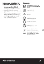 Preview for 33 page of Worx WX314 Original Instructions Manual