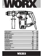 Worx WX333 Original Instructions Manual предпросмотр