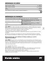 Предварительный просмотр 47 страницы Worx WX333 Original Instructions Manual