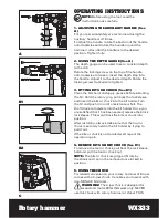 Предварительный просмотр 9 страницы Worx WX333 Safety And Operating Manual