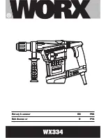 Preview for 1 page of Worx WX334 Original Instructions Manual