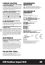 Preview for 12 page of Worx WX352 Original Instructions Manual