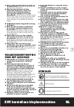 Предварительный просмотр 49 страницы Worx WX354 Original Instructions Manual