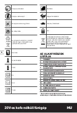 Предварительный просмотр 66 страницы Worx WX354 Original Instructions Manual