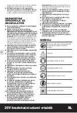 Предварительный просмотр 108 страницы Worx WX354 Original Instructions Manual