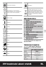 Предварительный просмотр 109 страницы Worx WX354 Original Instructions Manual