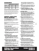 Preview for 7 page of Worx WX366 Safety And Operating Manual Original Instructions