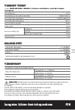 Preview for 73 page of Worx WX368 Series Original Instructions Manual