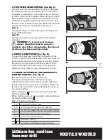 Предварительный просмотр 10 страницы Worx WX372.3 Safety And Operating Manual