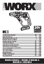 Preview for 1 page of Worx WX390 Original Instructions Manual