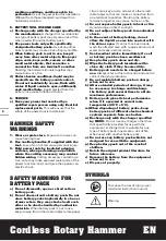 Preview for 8 page of Worx WX390 Original Instructions Manual