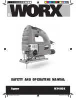 Worx WX460K Safety And Operating Manual предпросмотр