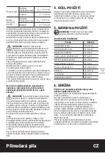 Предварительный просмотр 85 страницы Worx WX463 Instructions Manual