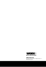 Предварительный просмотр 64 страницы Worx WX472 Manual