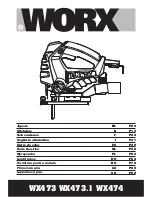 Worx WX473 Original Instructions Manual предпросмотр