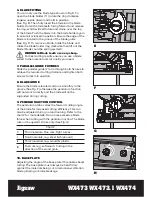 Предварительный просмотр 12 страницы Worx WX473 Safety And Operating Manual