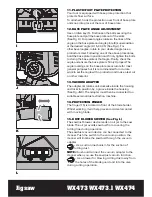 Предварительный просмотр 13 страницы Worx WX473 Safety And Operating Manual