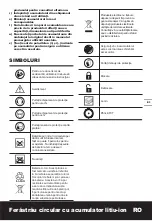 Preview for 81 page of Worx WX529 Original Instructions Manual