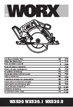 Worx WX530 Original Instructions Manual preview